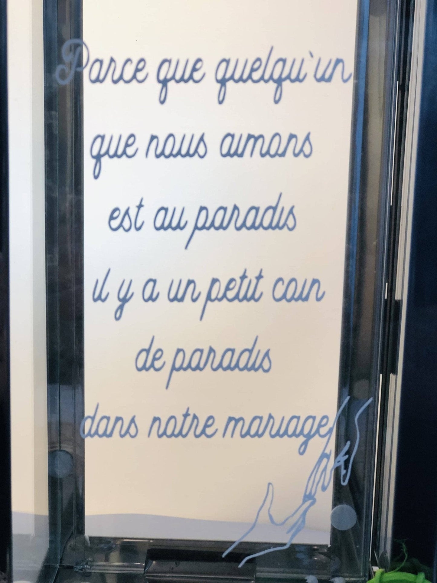 Stickers Lanterne hommage pour mariage - LaBoxaMalice