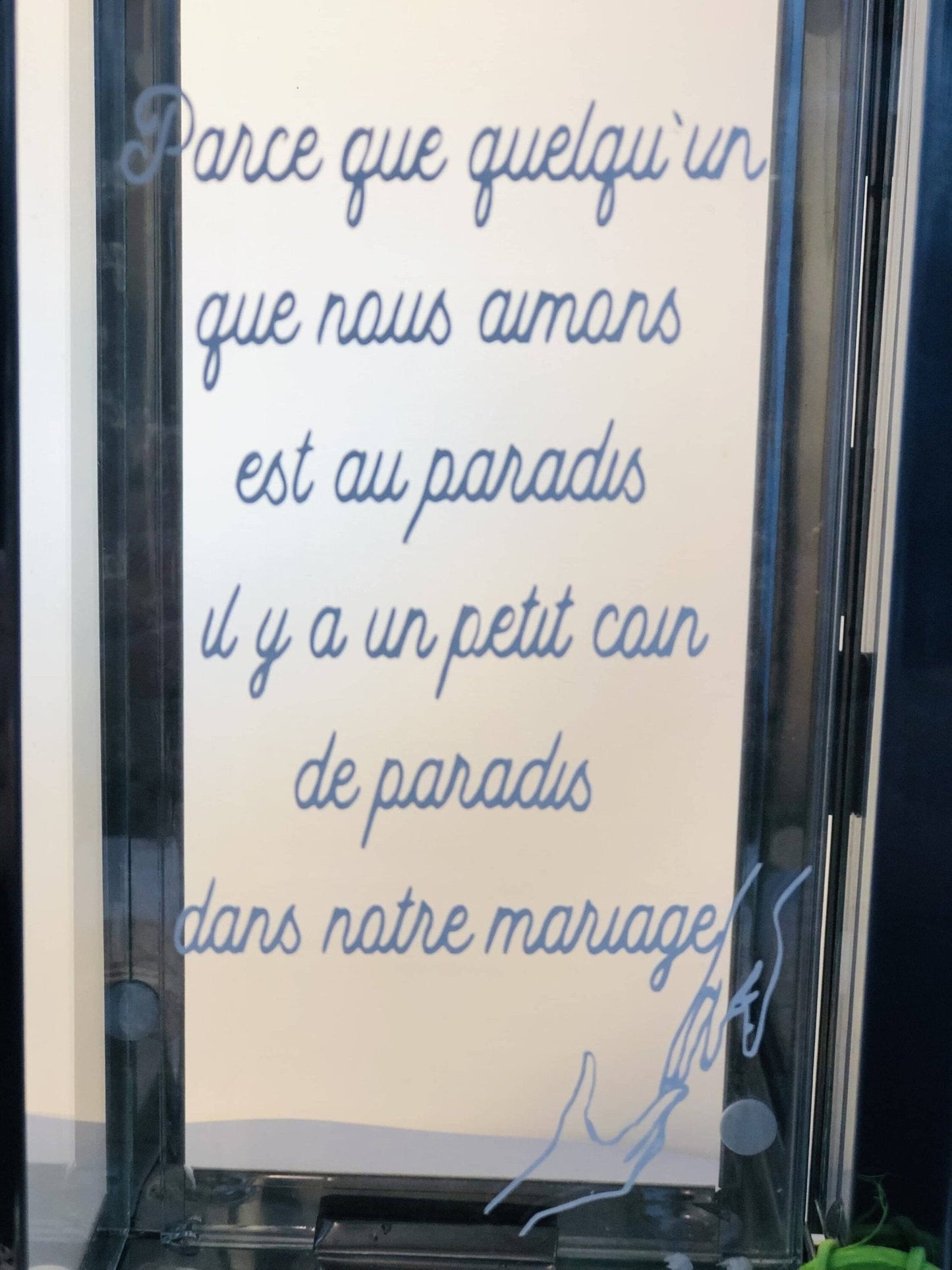 Stickers Lanterne hommage pour mariage - hommage aux absents - LaBoxaMalice