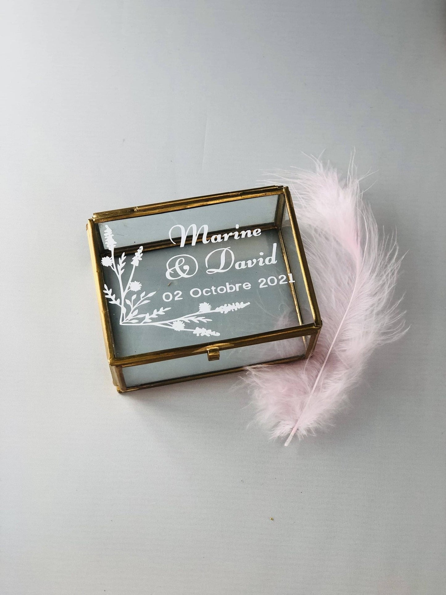 Boîte en verre personnalisée - LaBoxaMalice