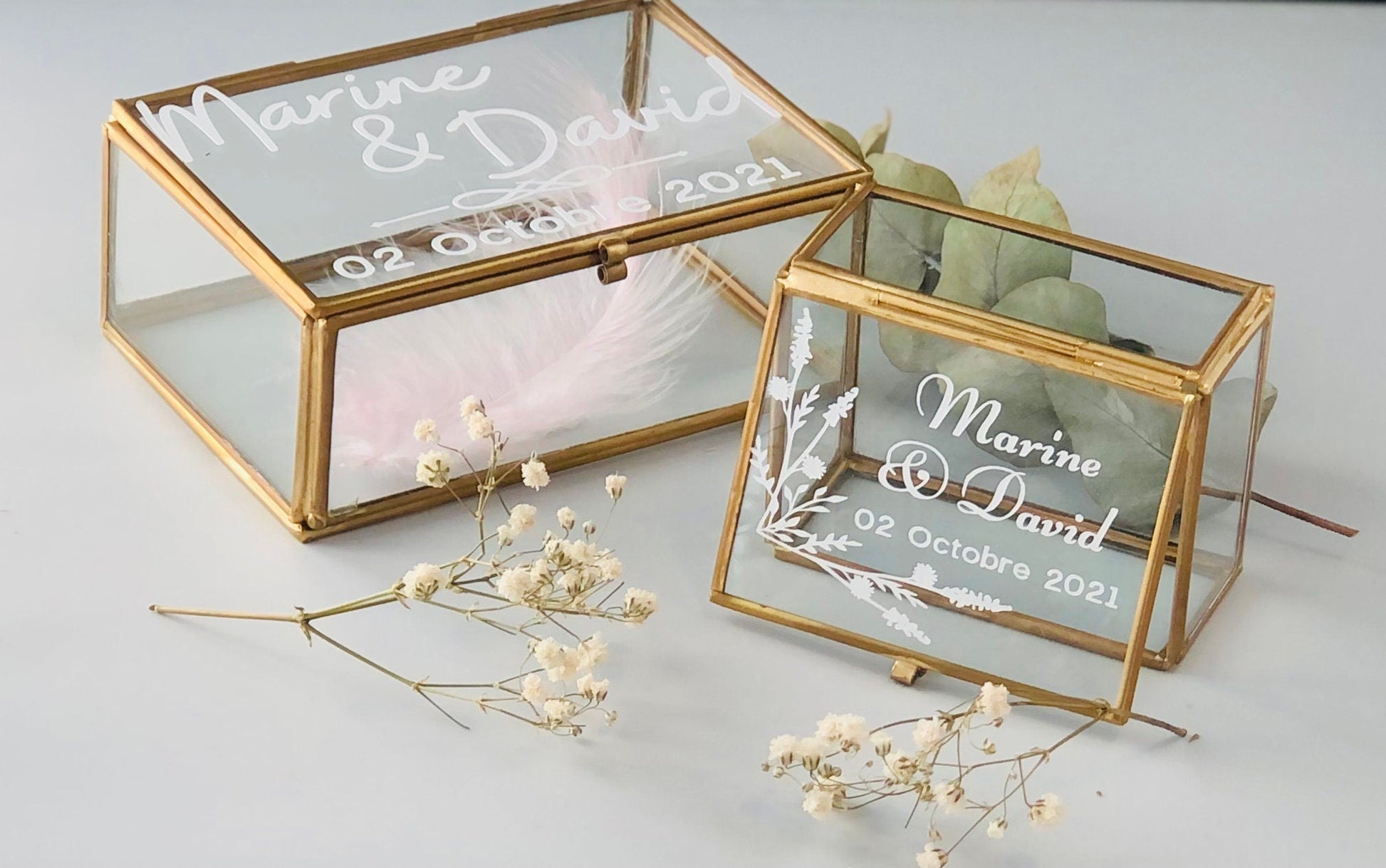 Boîte en verre personnalisée - LaBoxaMalice