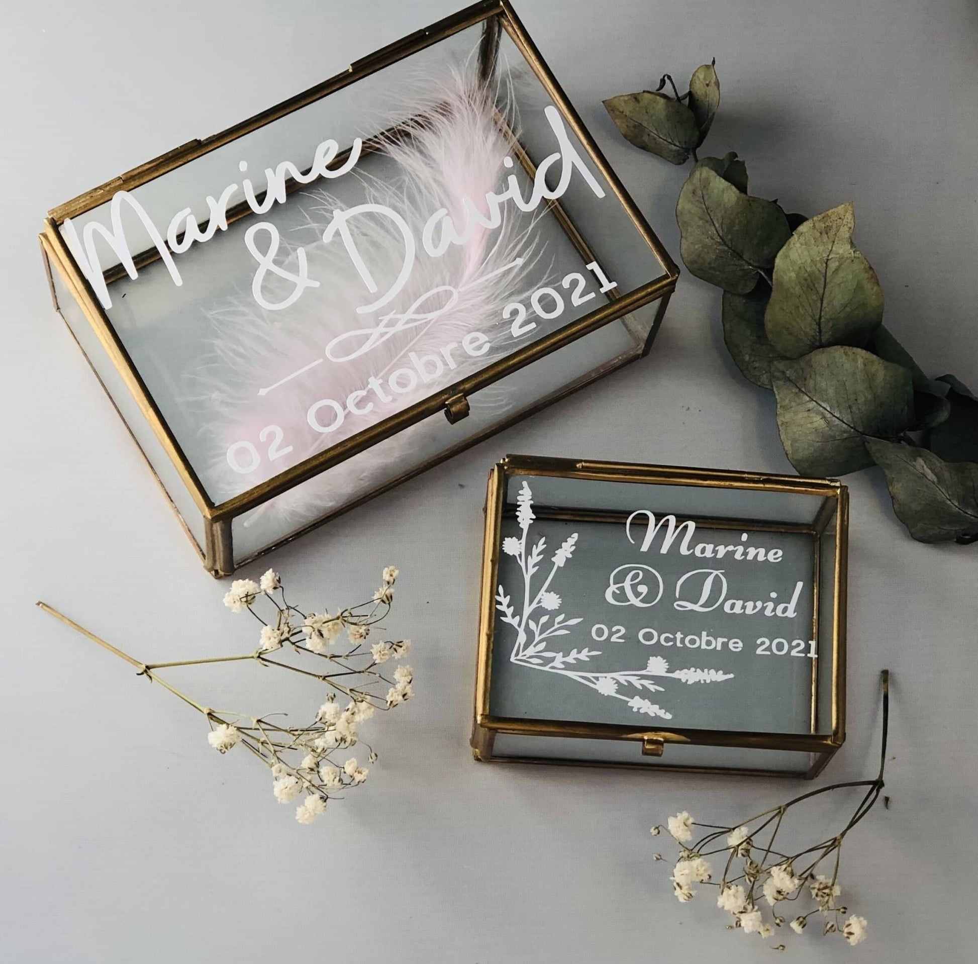 Boîte en verre personnalisée - LaBoxaMalice
