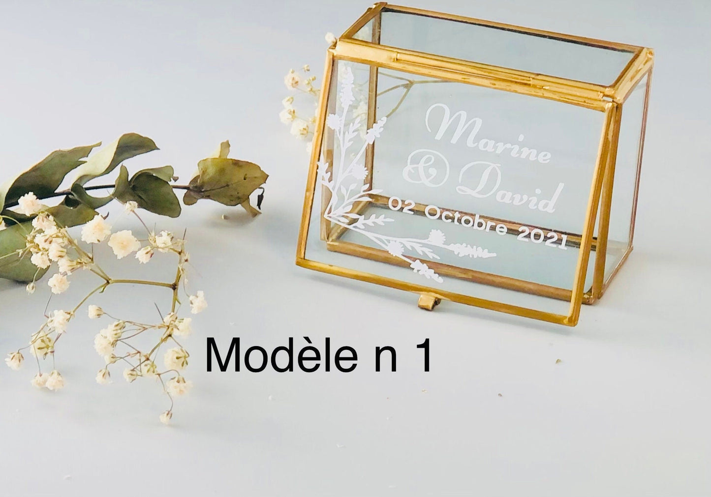 Boîte en verre personnalisée - LaBoxaMalice