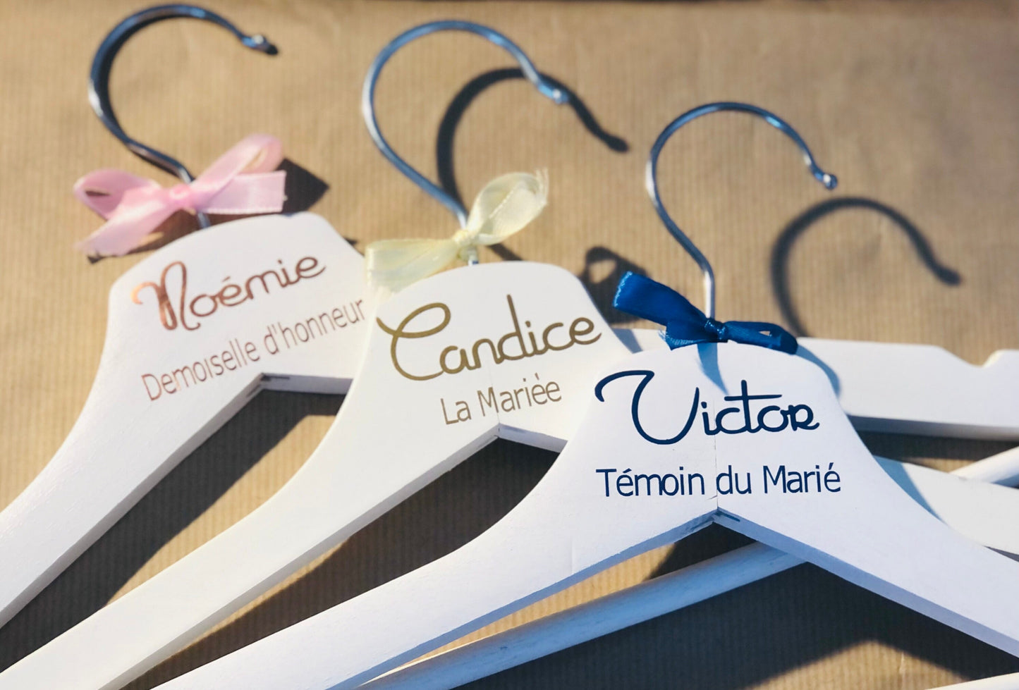 Personalized wooden hanger wedding, wedding dress, witness gift and bridesmaid