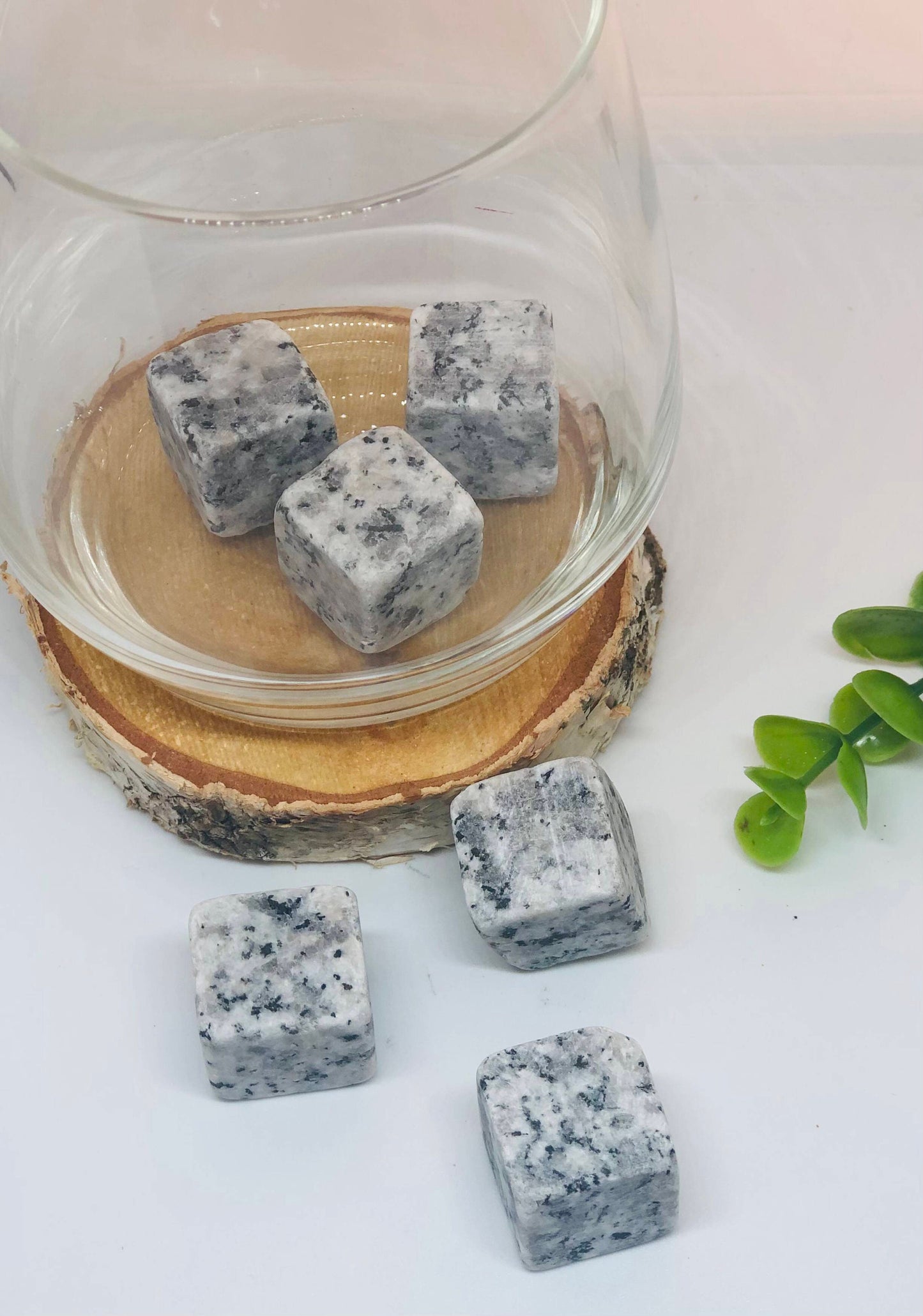 Granite ice cubes for witness of the groom, original witness gift