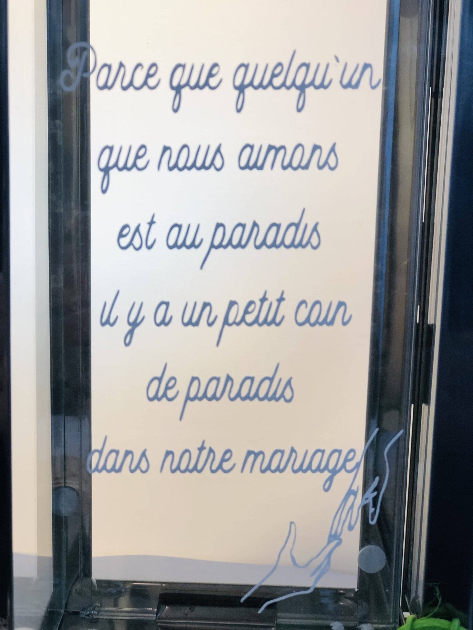 Stickers Lanterne hommage pour mariage - hommage aux absents - LaBoxaMalice